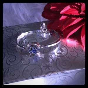 Magnolia and Vine Silver Tone bracelet